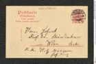 Nachlass Franz Steindachner, Postkarte von Emil Weiske an Franz Steindachner (03.08.1908), Inv.Nr. 582.01, Seite 1